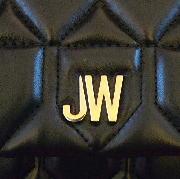 Jason Wu Quilted Black Shoulder Bag with Chain Strap Purse. - Picture 5 of 13